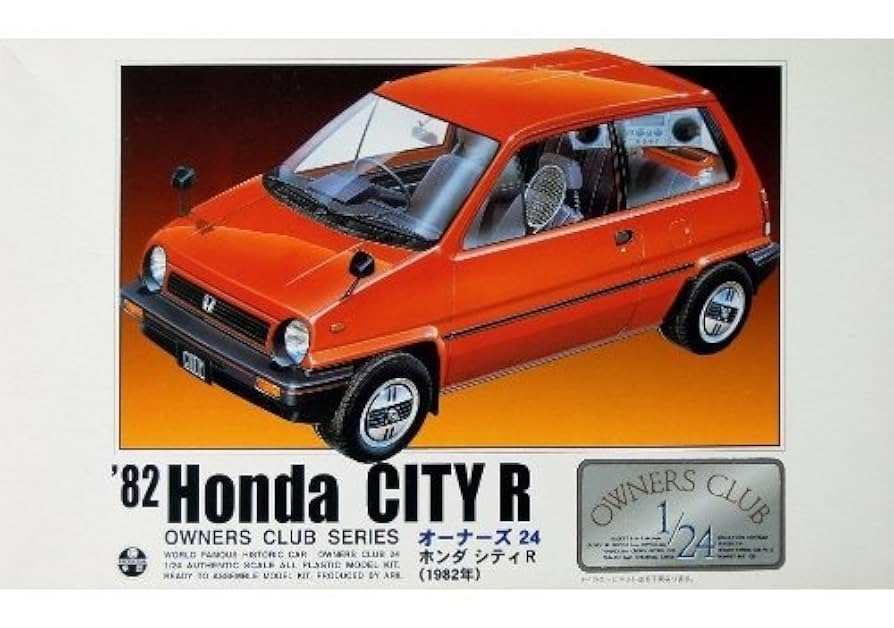【希少品・未組立】 HONDA シティR モトコンボ付き 1/24プラモデル モトコンポも付属！タミヤより「1/24 Honda シティ ターボ